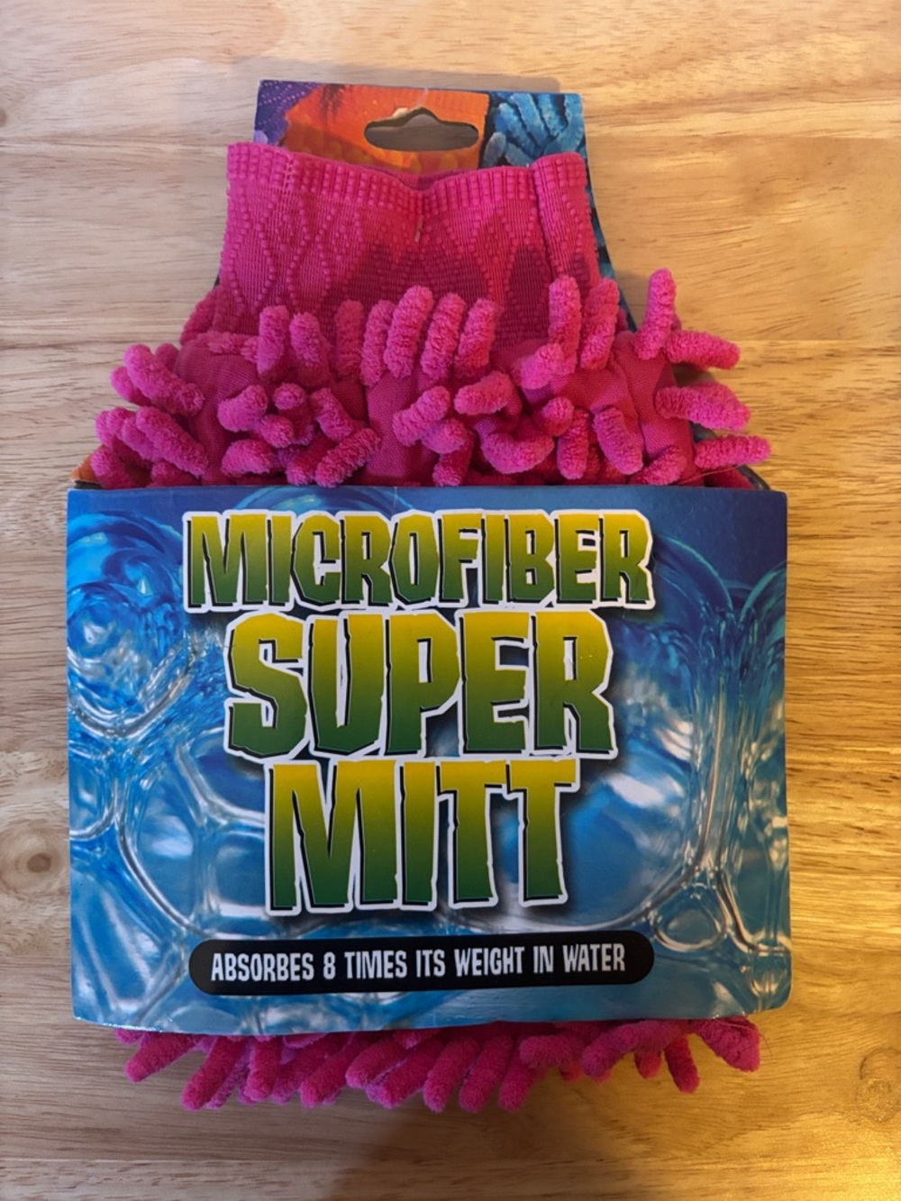 Microfiber Super Mitt, NWT, Pink